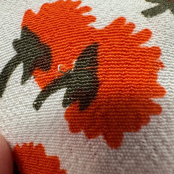 Diane von Furstenberg DVF Elly Floral Print Crepe Ruffle Mini Dress Size 4 - Picture 10 of 10